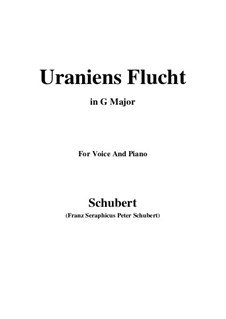 Uraniens Flucht, D.554: G Major by Franz Schubert