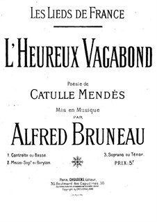 Heureux vagabond: Heureux vagabond by Alfred Bruneau