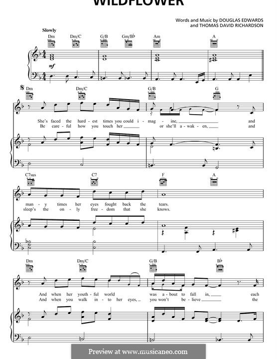 Wildflower (Skylark) von D. Edwards, T. Richardson Noten auf MusicaNeo