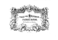 Klaviertrios (Sammlung), Hob.XV: Nr.1-4. Version für Klavier, vierhändig by Joseph Haydn