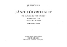 Tänze für Orchester: Tänze für Orchester by Ludwig van Beethoven