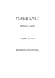 Julius Cäsar, HWV 17: V'adoro pupille (D flat Major) by Georg Friedrich Händel