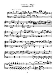 Sonate für Klavier Nr.31 in As-Dur, Hob.XVI/46: Für einen Interpreten by Joseph Haydn