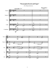 Passacaglia, Chorale and Fugue: Passacaglia, Chorale and Fugue by Murat Gülerce