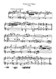 Sonate für Klavier Nr.58 in C-Dur, Hob.XVI/48: Für einen Interpreten by Joseph Haydn