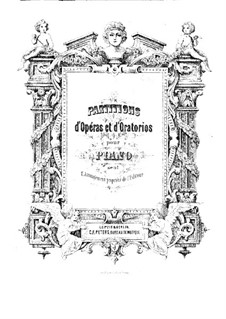 Iphigenie auf Tauris, Wq.46: Klavierauszug by Christoph Willibald Gluck