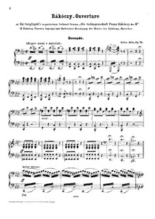 Rákóczy-Overture, Op.76: Rákóczy-Overture by Béla Kéler