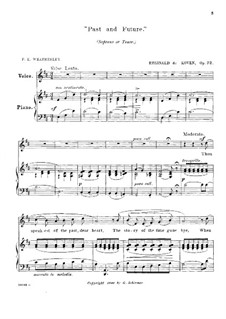 Past and Future, Op.72: in D-Dur by Reginald De Koven