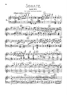 Sonate für Klavier Nr.5, Op.10 No.1: Für einen Interpreten by Ludwig van Beethoven
