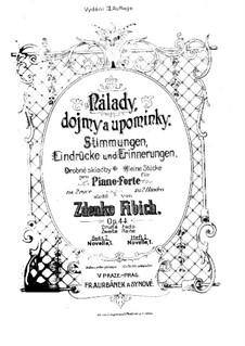 Heft 1, Op.44 No.1-10: Buch 1 by Zdeněk Fibich