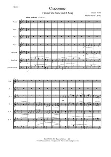 Zwei Suiten Militärkapelle, Op.28: Chaccone from Suite No.1 by Gustav Holst