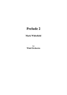 Prelude 2: Prelude 2 by Mark Whitefield