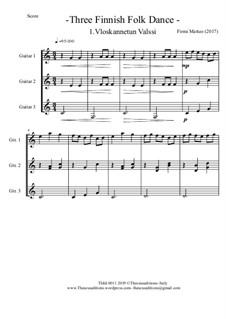 Three Finnish Folk Dance: Three Finnish Folk Dance by Matteo Firmi