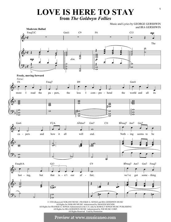 Vocal version: Für Stimme und Klavier by George Gershwin
