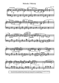 Piano Collection für Entertainer: Melodie by Peter Epp