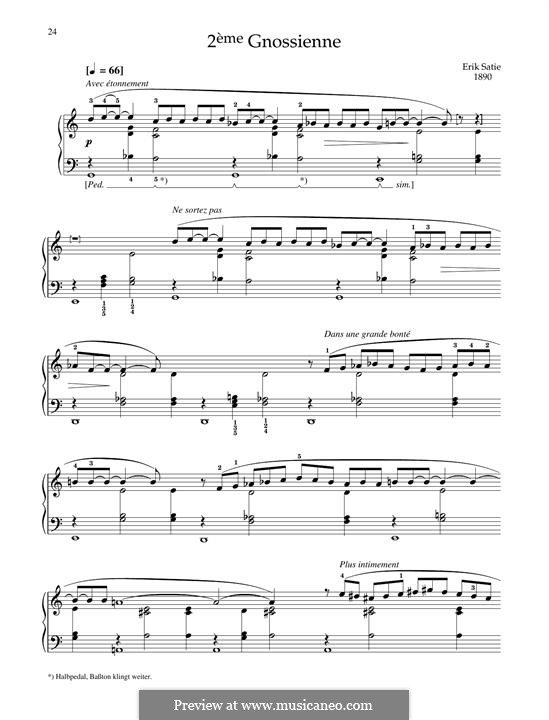 No.2: Für Klavier by Erik Satie
