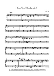 Piano Collection für Entertainer: Guten Abend! by Peter Epp