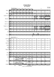 Compendium (for orchestra): Compendium (for orchestra) by Jordan Grigg