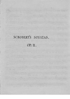 Zwei Sonate für Cembalo und Violine, Op.2: Zwei Sonate für Cembalo und Violine by Johann Schobert