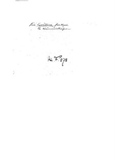 Le bourgeois gentilhomme, LWV 43: Vollpartitur by Jean-Baptiste Lully