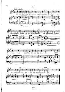 Nr.2 Aus meinen Tränen spriessen: Klavierauszug mit Singstimmen (A-Dur) by Robert Schumann