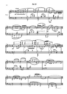 24 preludies and fugues for piano: No.15 by Vladimir Polionny