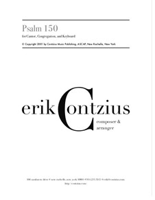 Psalm 150: Psalm 150 by Erik Contzius