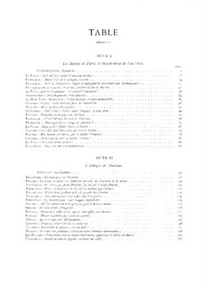 Panurge: Akt I. Bearbeitung für Solisten, Chor und Klavier by Jules Massenet