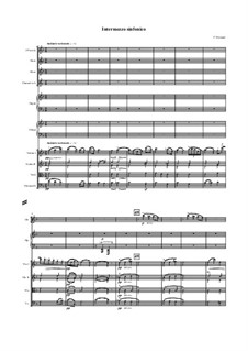 Cavaleria rusticana: Intermezzo – full score by Pietro Mascagni