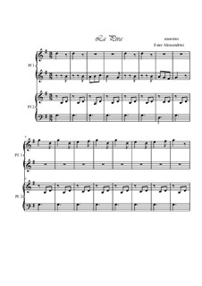 La Piva: Für Klavier, vierhändig by folklore