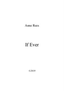 If Ever: If Ever by Anne Rees
