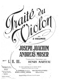 Violinschule: Heft Ia by Joseph Joachim