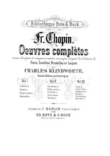 Ballade Nr.1 in g-Moll, Op.23: Für Klavier by Frédéric Chopin