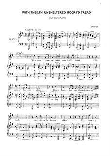 Solomon, HWV 67: With thee th'unshelter'd moor I tread by Georg Friedrich Händel