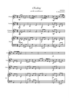 Rocking: For quartet by folklore