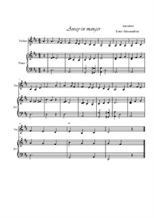 Instrumental version: Für Violine und Klavier by folklore