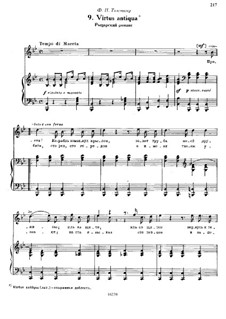 A Farewell to Saint Petersburg: No.9 Virtus antiqua by Michail Glinka