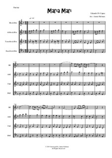 Maria, Mari: For quartet recorders by Eduardo di Capua