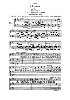 Fragmente: Akt IV, Nr.19-23, für Stimmen und Klavier by Giuseppe Verdi