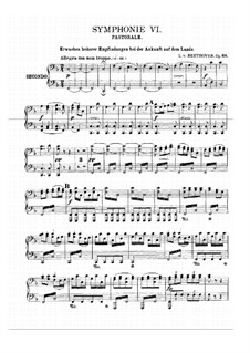 Vollständiger Sinfonie: Version für Klavier, vierhändig by Ludwig van Beethoven