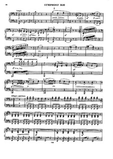 Sinfonie Nr.86 in D-Dur, Hob.I/86: Version für Klavier, vierhändig by Joseph Haydn