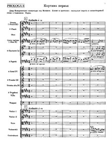 Vollständige Oper: Vollpartitur by Modest Mussorgski