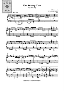 The Turkey Trot: Für Klavier by Jens Bodewalt Lampe