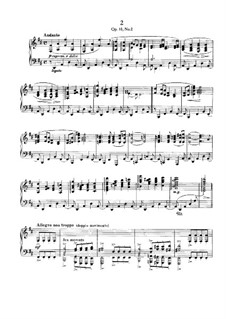 Vier Balladen, Op.10: Ballade No.2 by Johannes Brahms