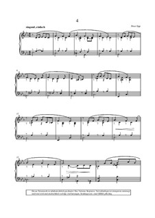 Piano Collection für Entertainer: Album 'Lieder ohne Worte'. Singend, einfach by Peter Epp