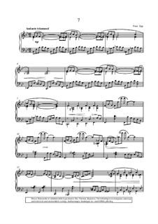 Piano Collection für Entertainer: Album 'Lieder ohne Worte'. Andante, träumend by Peter Epp