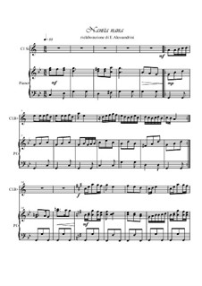 A La Nanita Nana (Hear Lullabies and Sleep Now): Für Klarinette und Klavier by folklore
