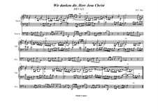 Wenn wir in höchsten Nöten sein, BWV 623: Für Orgel by Johann Sebastian Bach