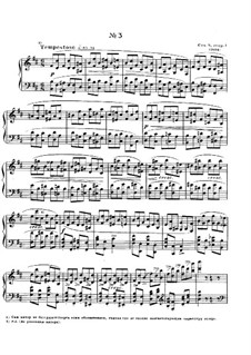 Zwölf Etüden, Op.8: Etüde Nr.3 by Alexander Skrjabin