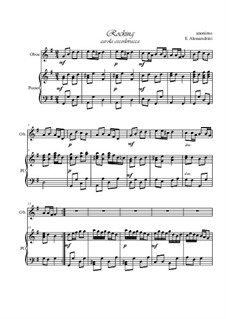 Rocking: Für Oboe und Klavier by folklore